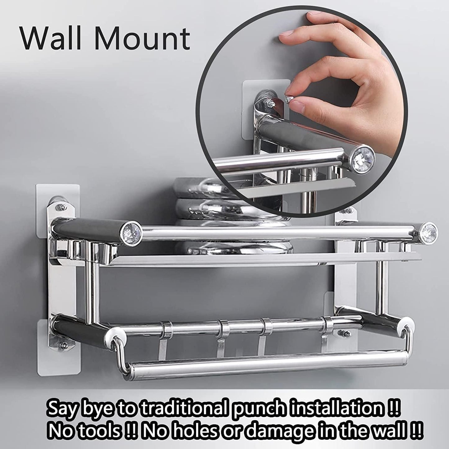 Wall Mount Screw Hooks 10 Pcs