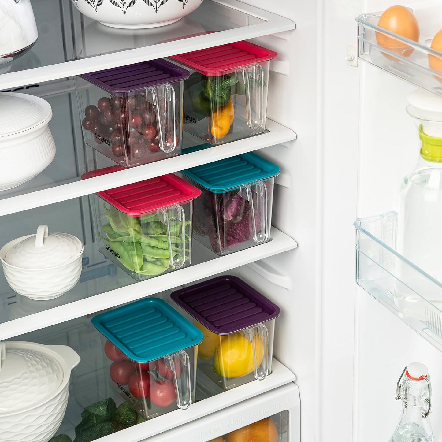 Unbreakable Kitchen Storage Basket (Pack of 6)
