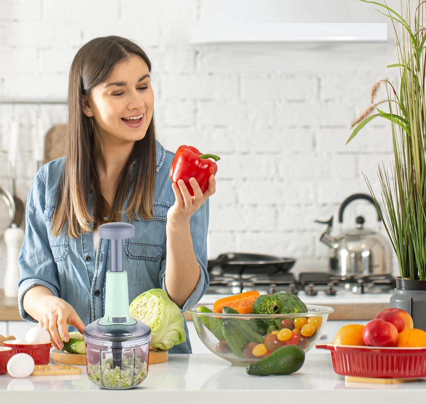 Manual Fruit and Vegetable Chopper