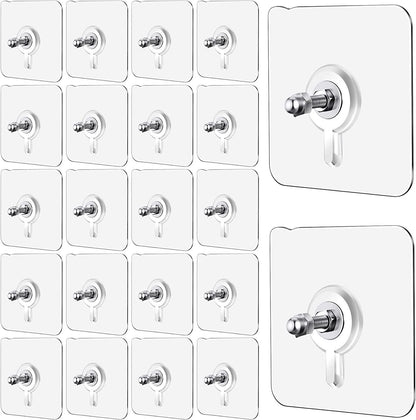 Wall Mount Screw Hooks 10 Pcs