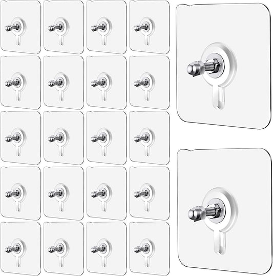Wall Mount Screw Hooks 10 Pcs