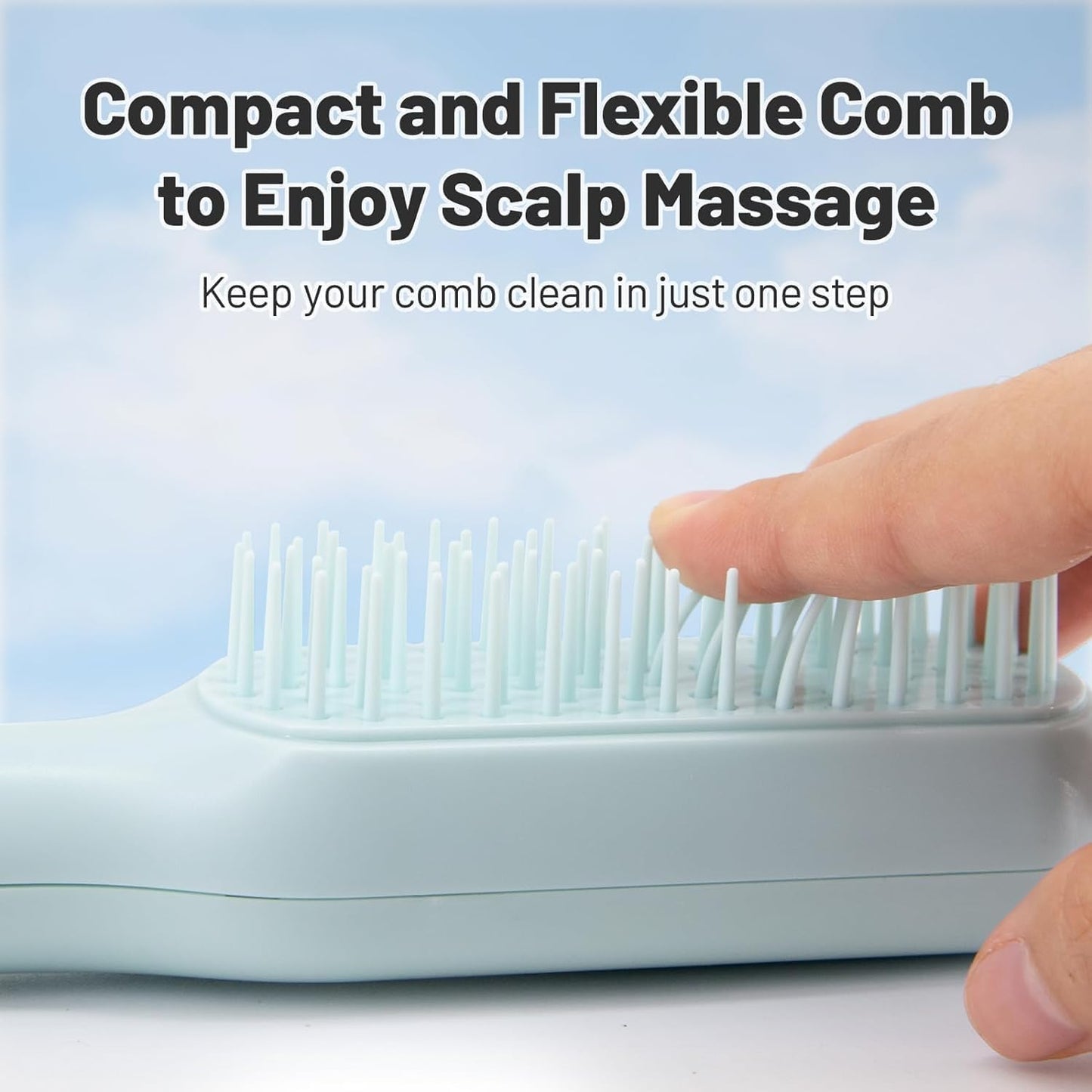 Self-cleaning Anti-static Massage Comb