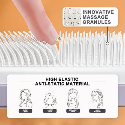 Self-cleaning Anti-static Massage Comb