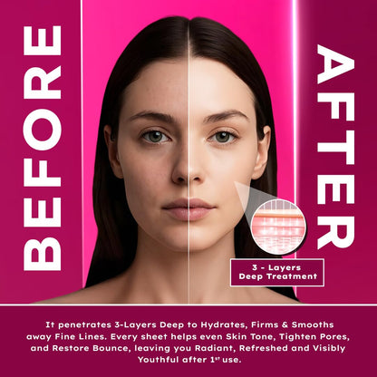 Bio Collagen Face Mask Overnight (Pack of 2)