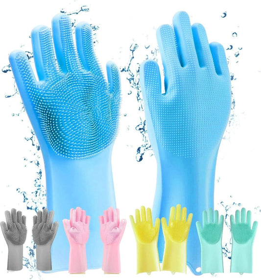 Magic Silicone Cleaning Hand Gloves