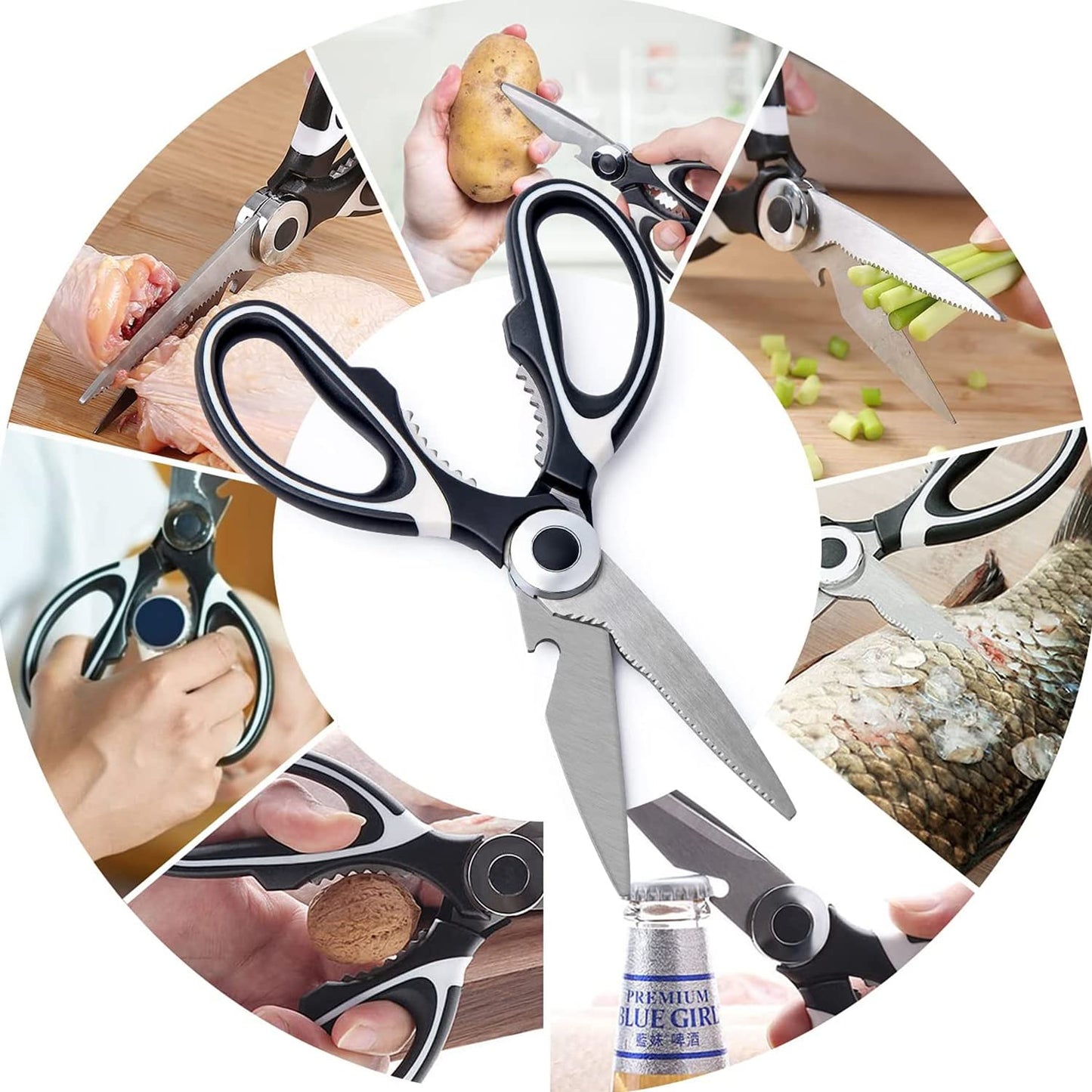 Multifunctional Kitchen Scissors