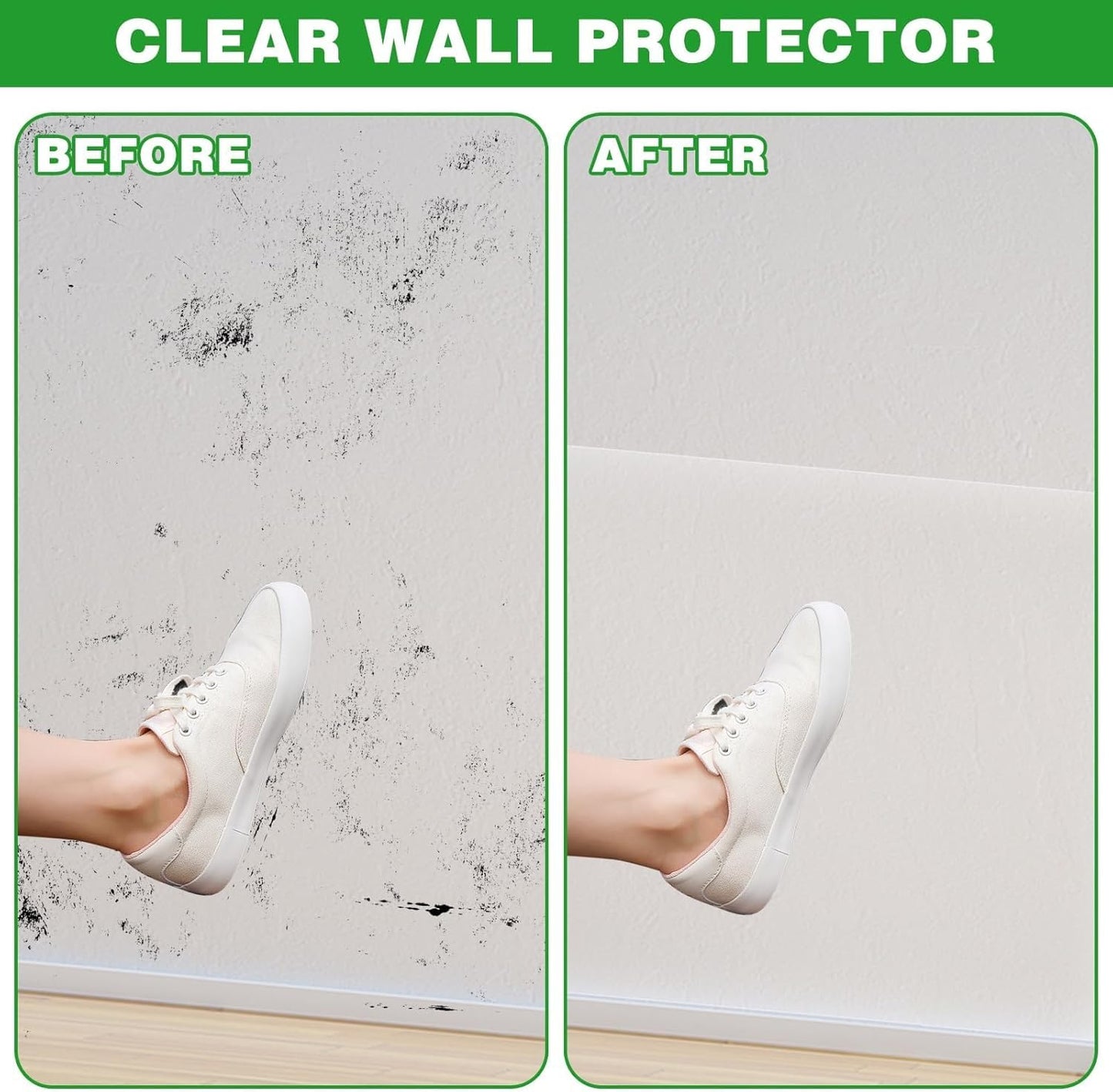 Self- Adhesive Transparent Electrostatic Wall Protection Film Buy 1 Get 1 Free