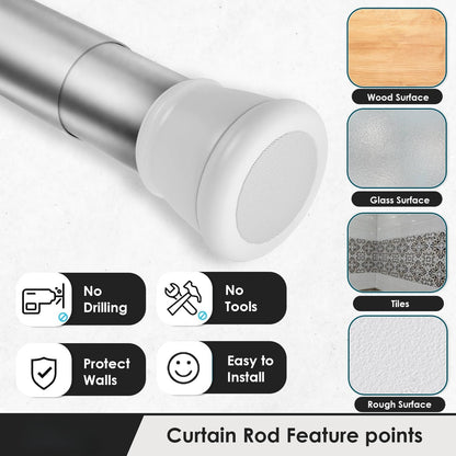 Drill-Free Multifunctional Adjustable Rod