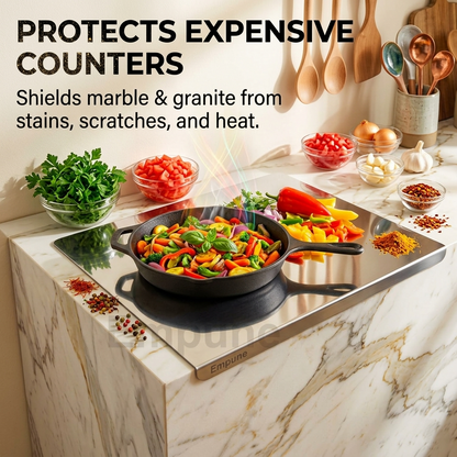 Stainless Steel Chopping Board (35x31cm)