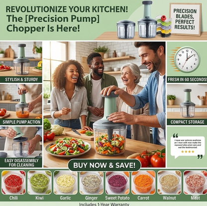 Manual Vegetable Chopper – Cut Vegetables in Seconds