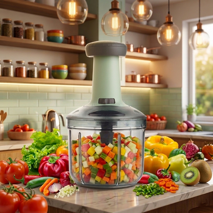 Manual Vegetable Chopper – Cut Vegetables in Seconds