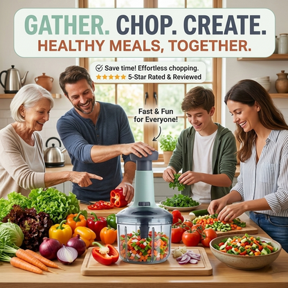 Manual Vegetable Chopper – Cut Vegetables in Seconds