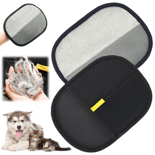 Pet Hair Removal Gloves (Pack of 2)