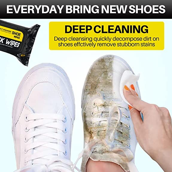 Natural Sneaker & Shoe Cleaner Wipes